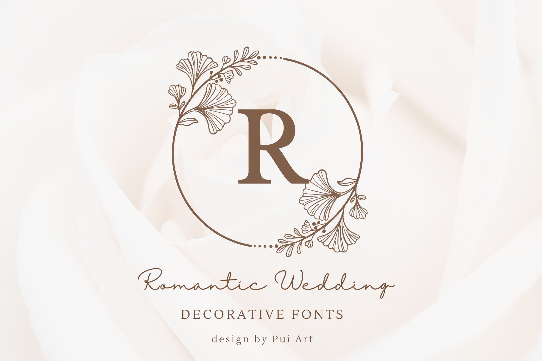 Romantic Wedding + Dear Wedding — wedding font preview